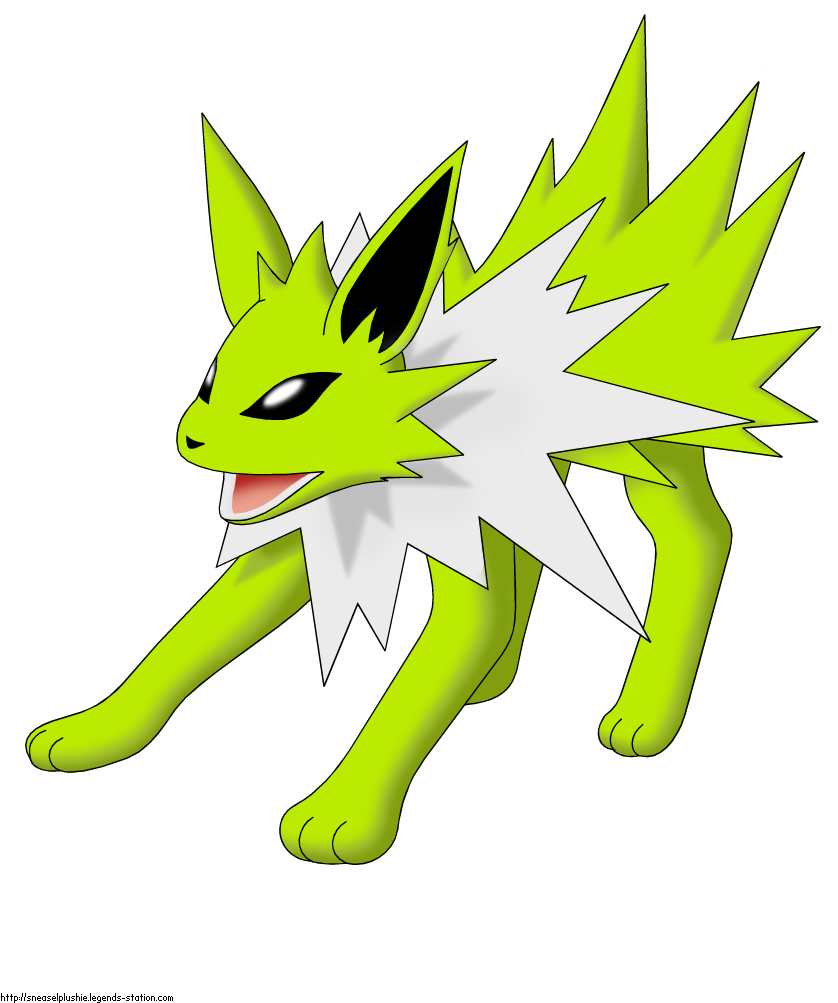 Shiny Jolteon Pokemon Artwork