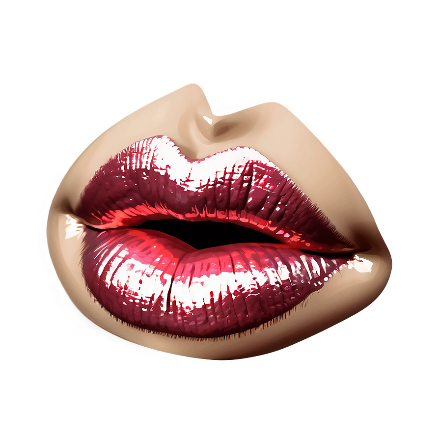 Shiny Kissy Lips Png Ypm