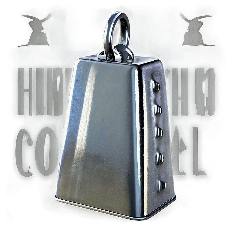 Shiny Metal Cowbell Png Skf