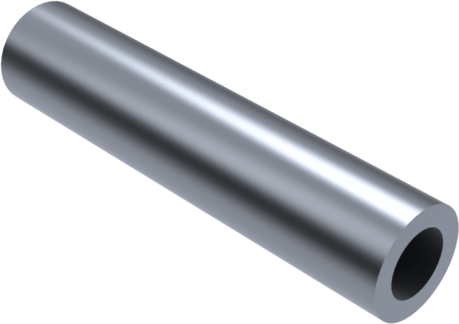 Shiny Metal Pipe3 D Render