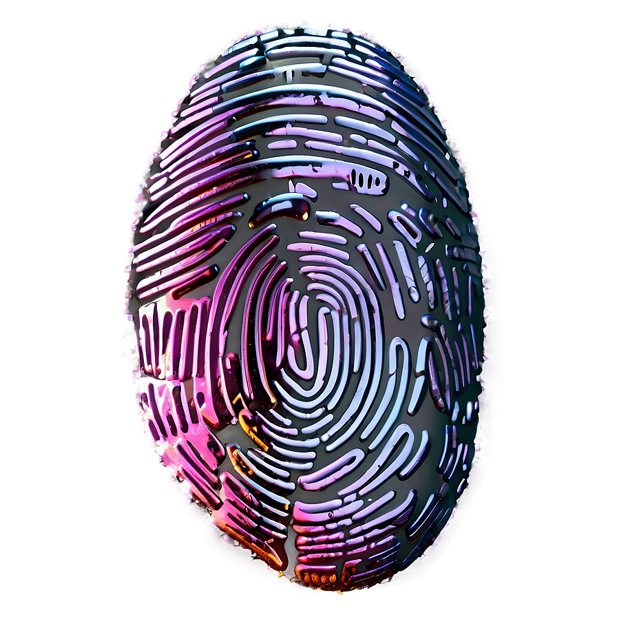 Shiny Metallic Fingerprint Png Ang80