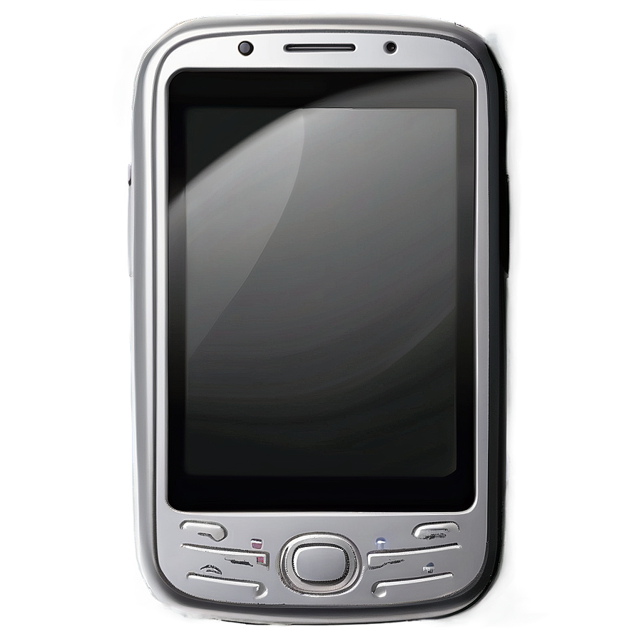 Shiny Mobile Phone Outline Png 21