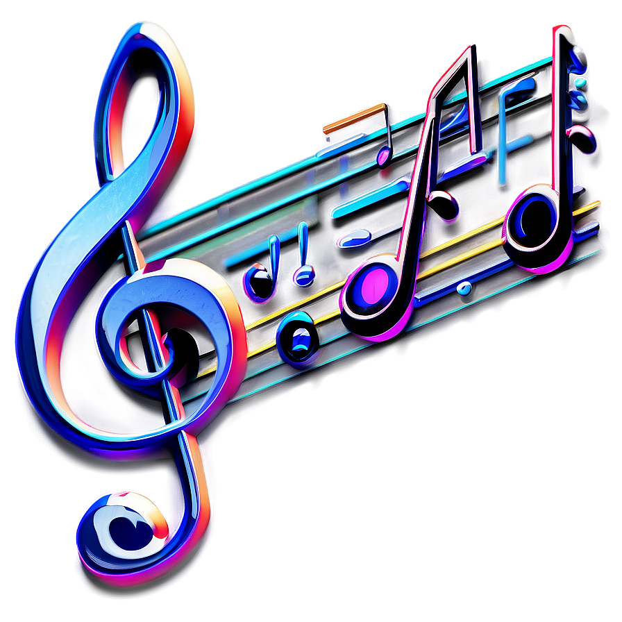 Shiny Musical Note Png Kgg