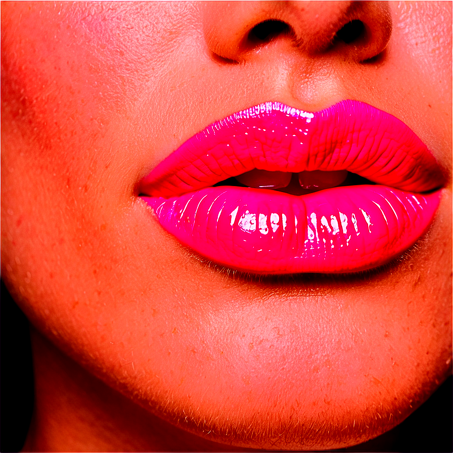 Shiny Pink Lips Png 94