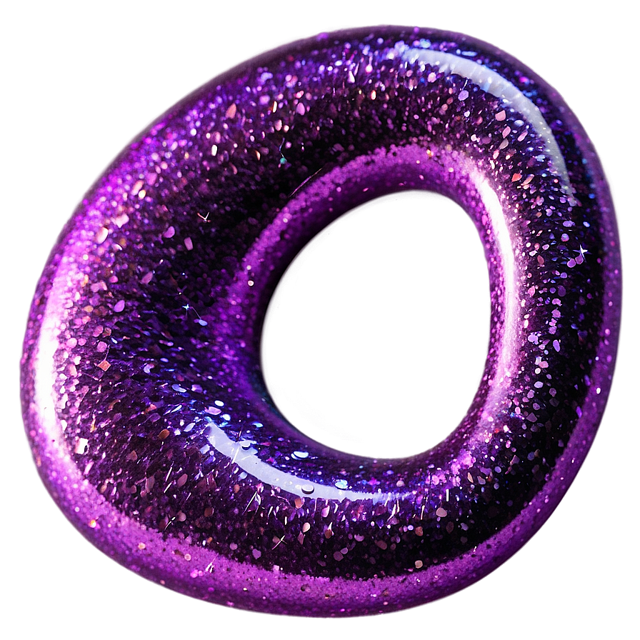 Shiny Purple Glitter Png 06252024