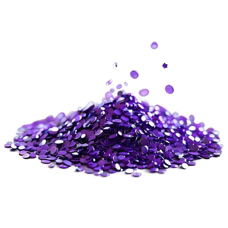 Shiny Purple Glitter Png 32