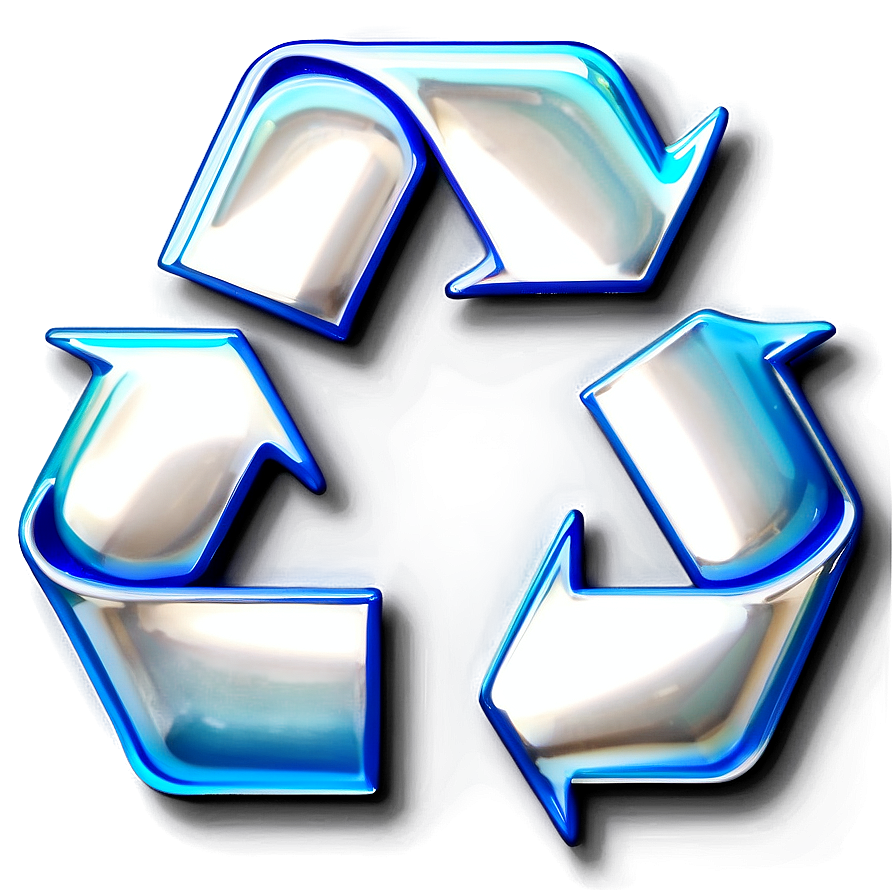 Shiny Recycle Symbol Png Dyq11