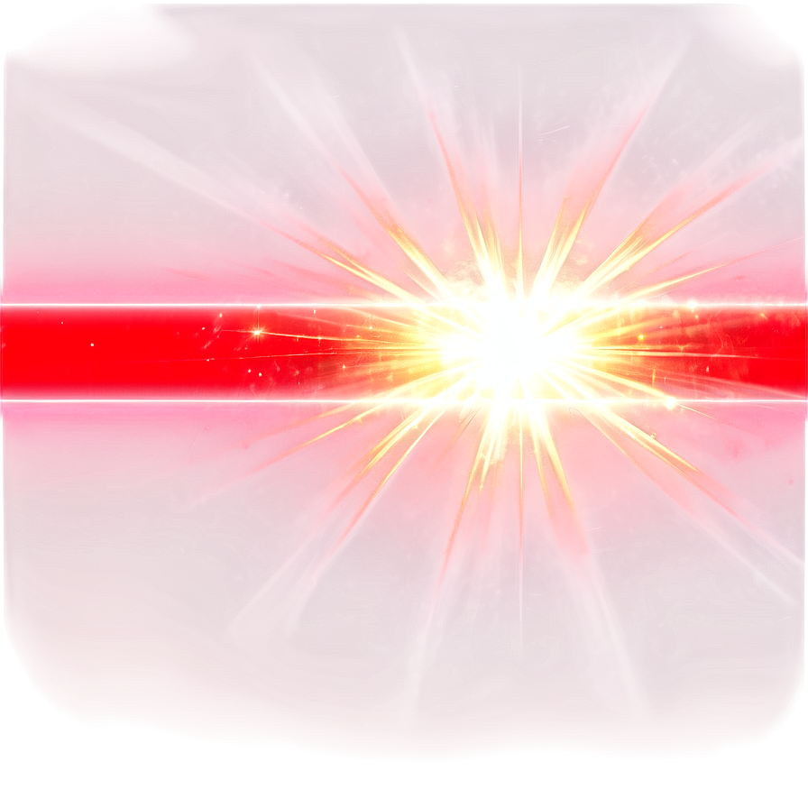 Shiny Red Lens Flare Png 59