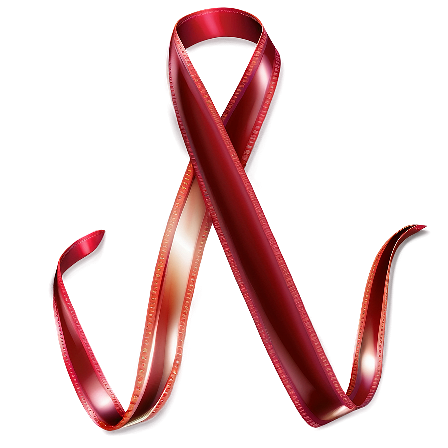 Shiny Red Ribbon Png Gny12