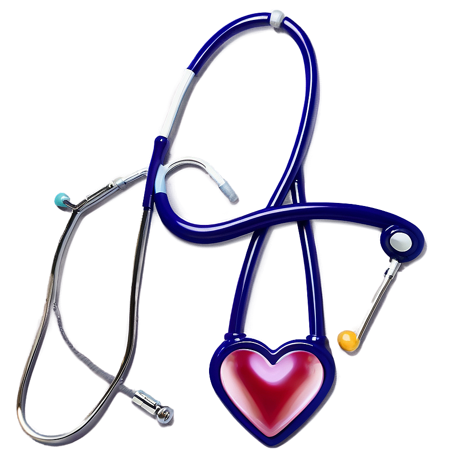 Shiny Stethoscope Heart Png Ory83