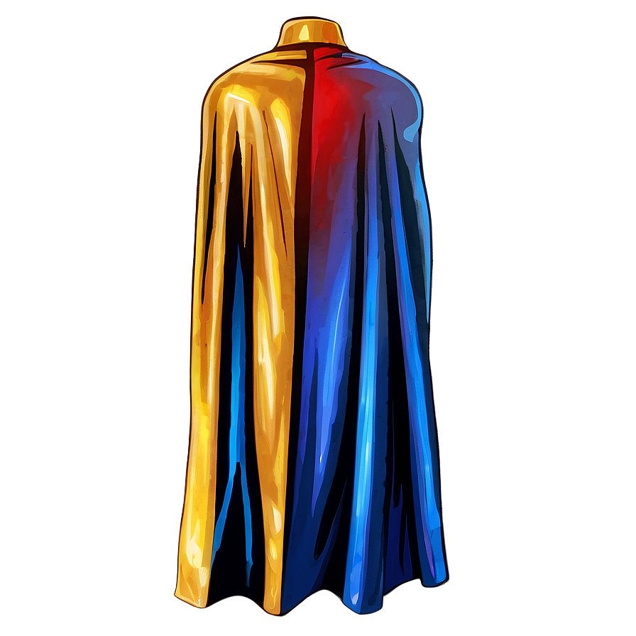 Shiny Superhero Cape Artwork Png Dci