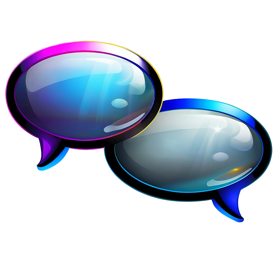 Shiny Talk Bubble Png Ide83