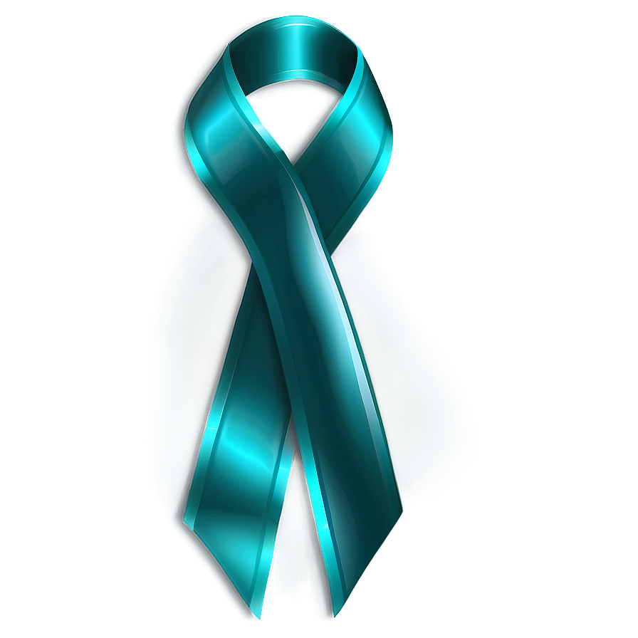 Shiny Teal Ribbon Clipart Png 30