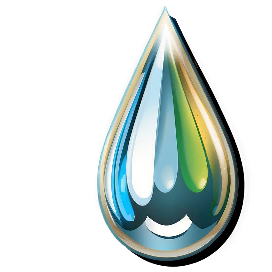 Shiny Teardrop Icon Png Icv6