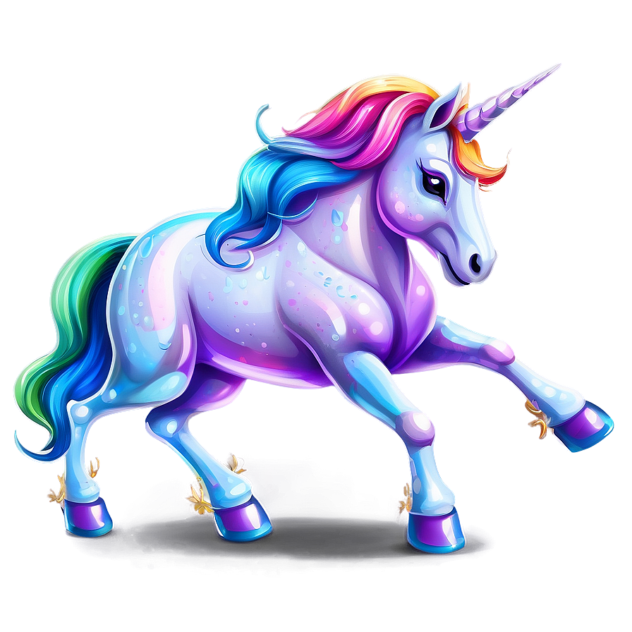 Shiny Unicorn Clipart Png 06262024