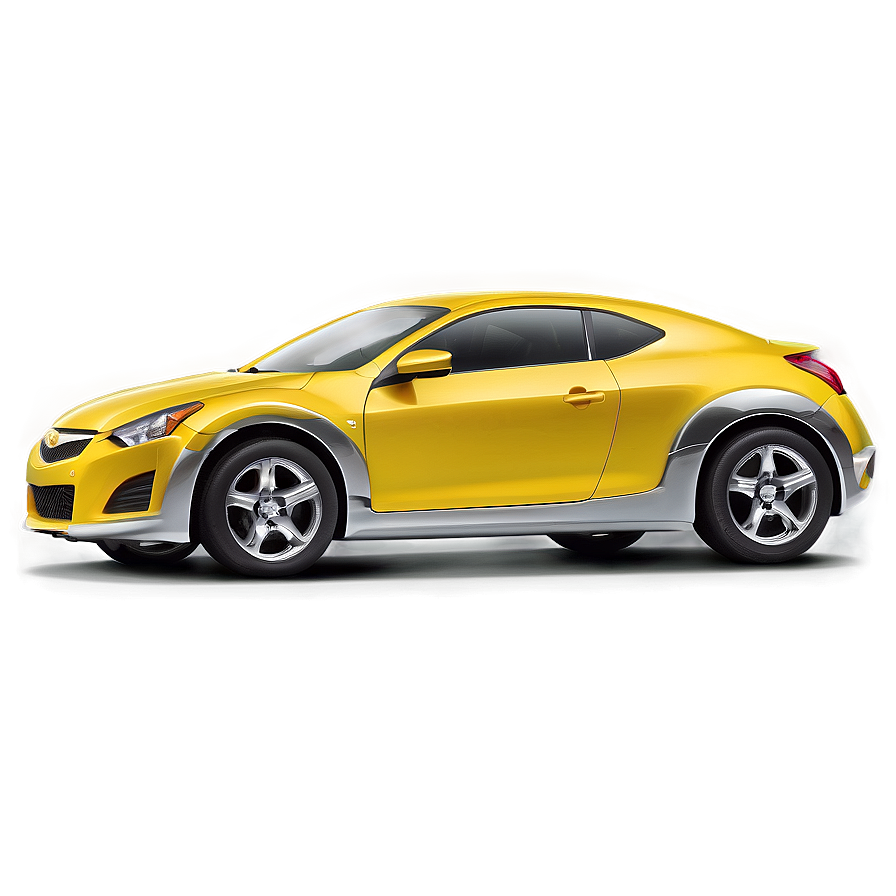 Shiny Yellow Car Clipart Png Vtc