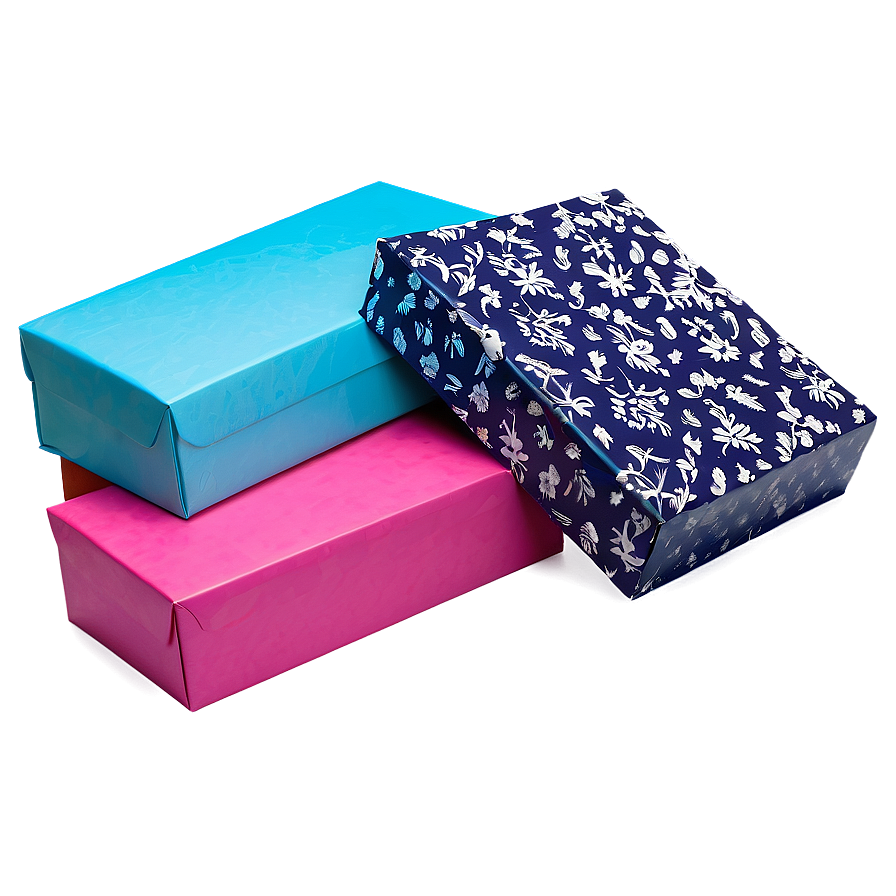 Shoe Box Gift Wrapping Png Qpj