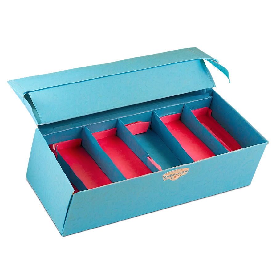 Shoe Box With Compartment Png 36