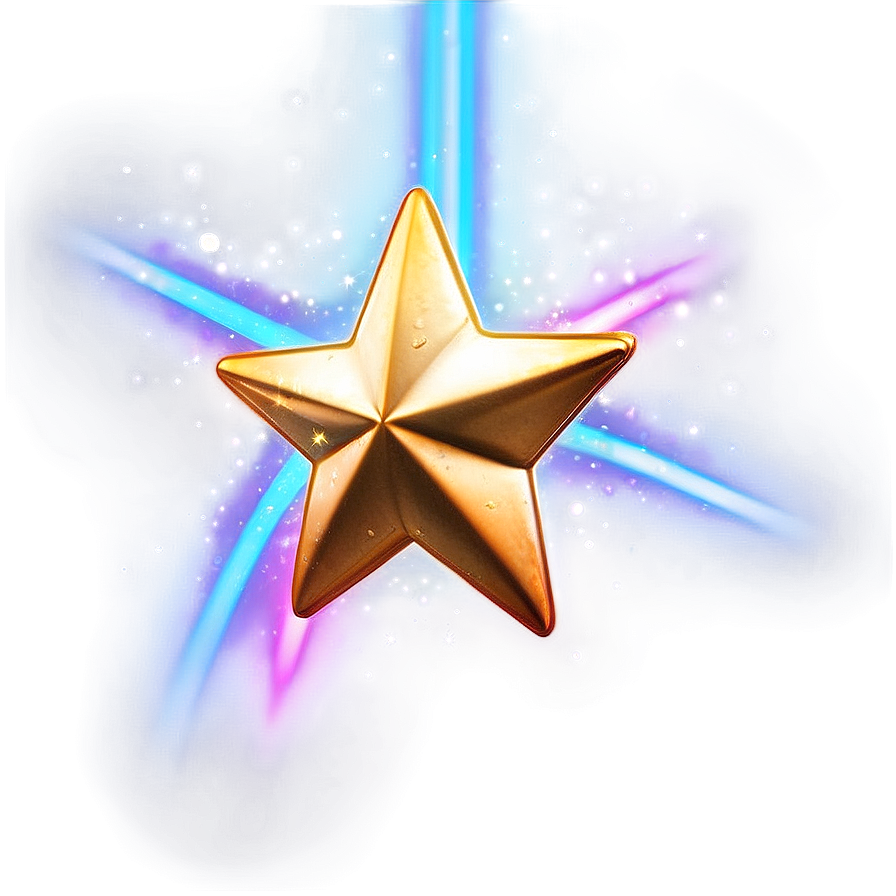 Shooting Star Glowing Png 7