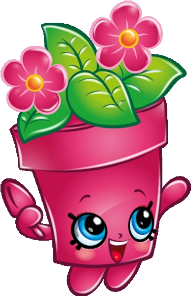 Shopkins Flower Pot Character