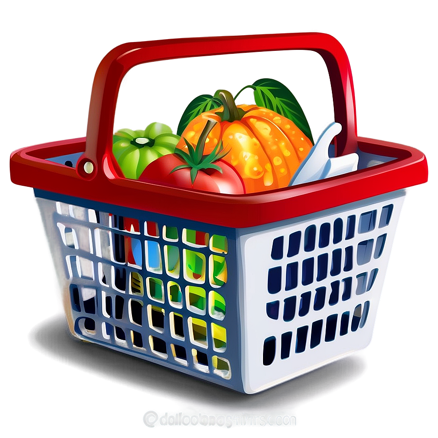 Shopping Basket Clipart Png Bdr47