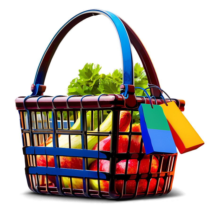 Shopping Basket For Sale Png 06272024