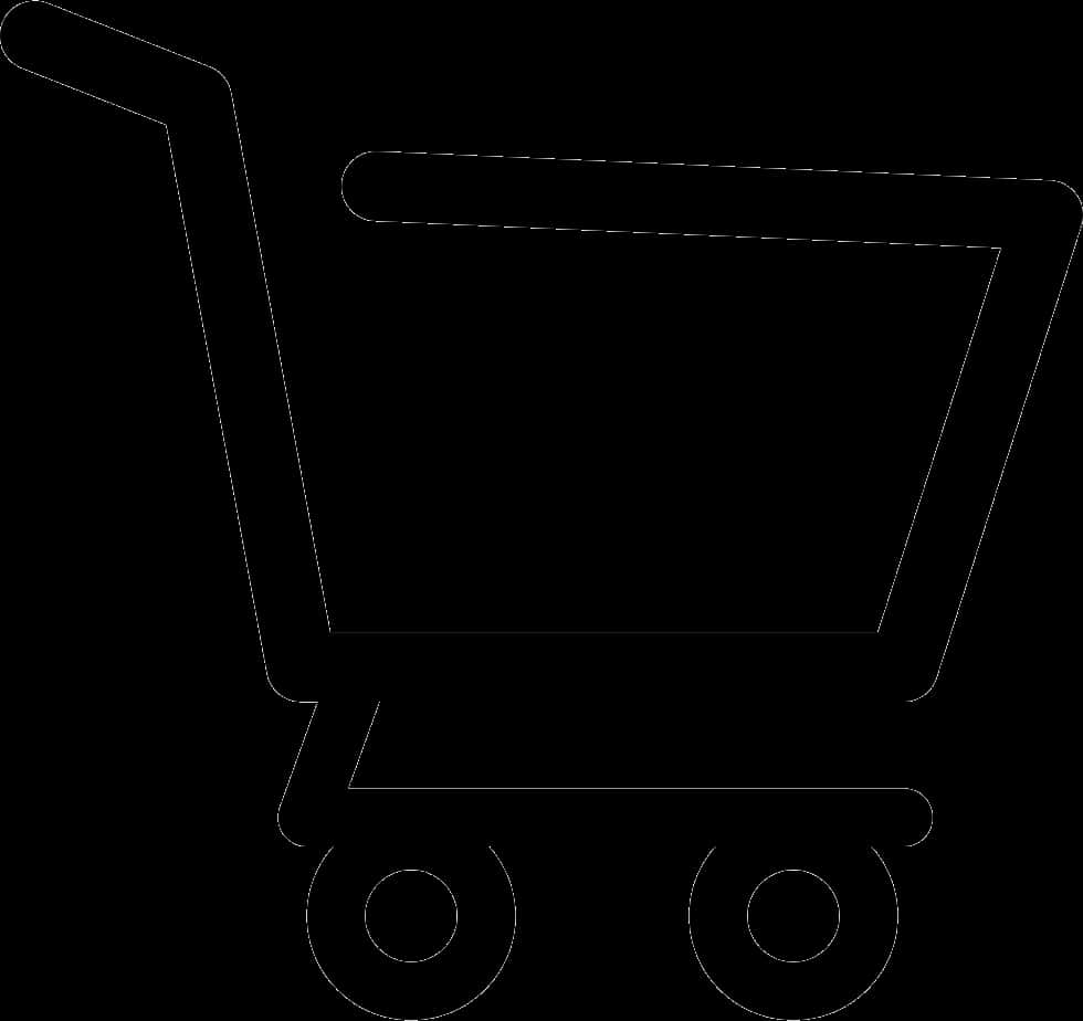 Shopping Cart Outline Graphic