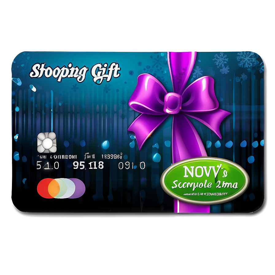 Shopping Gift Card Png Sjr