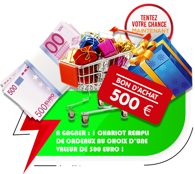 Shopping Spree Contest Graphic