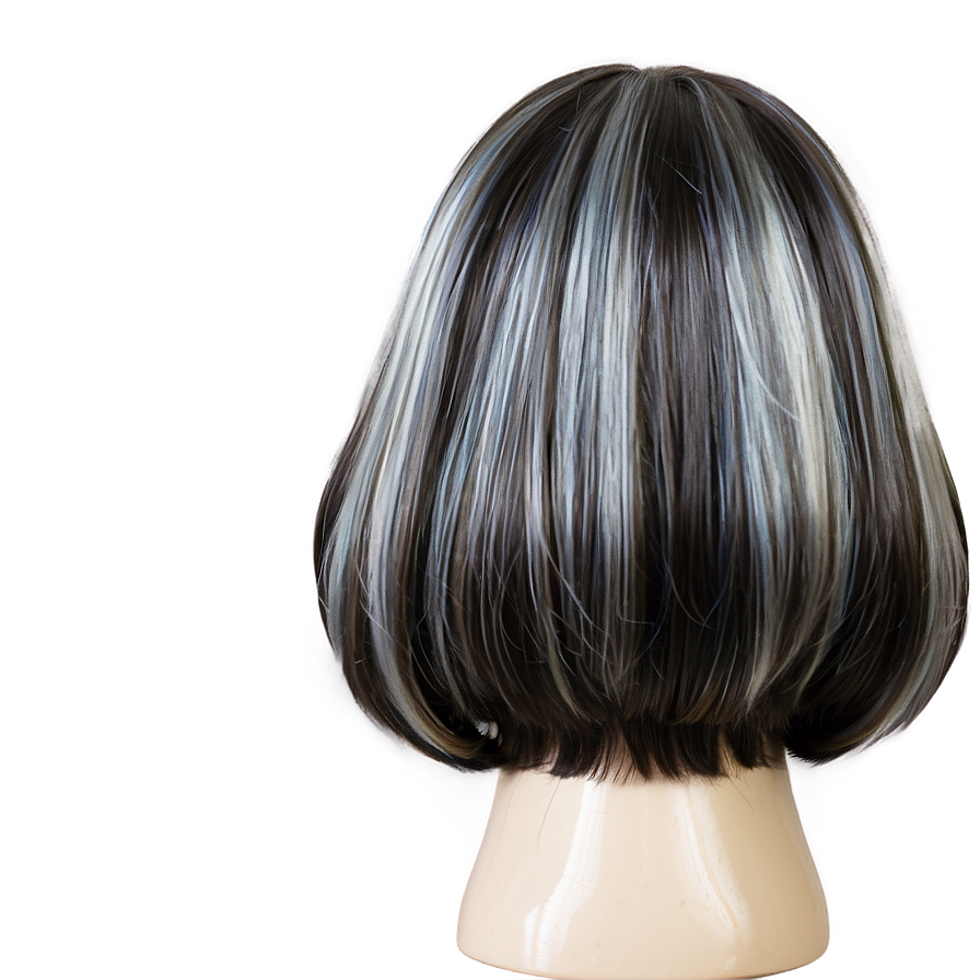 Short Bob Wig Png 05252024