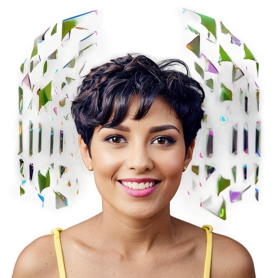 Short Hair Celebration Png 06272024