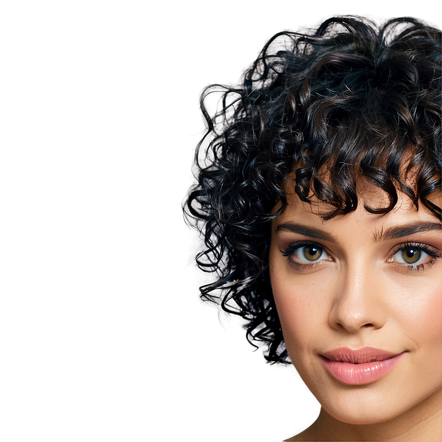 Short Hair Perm Style Png 58