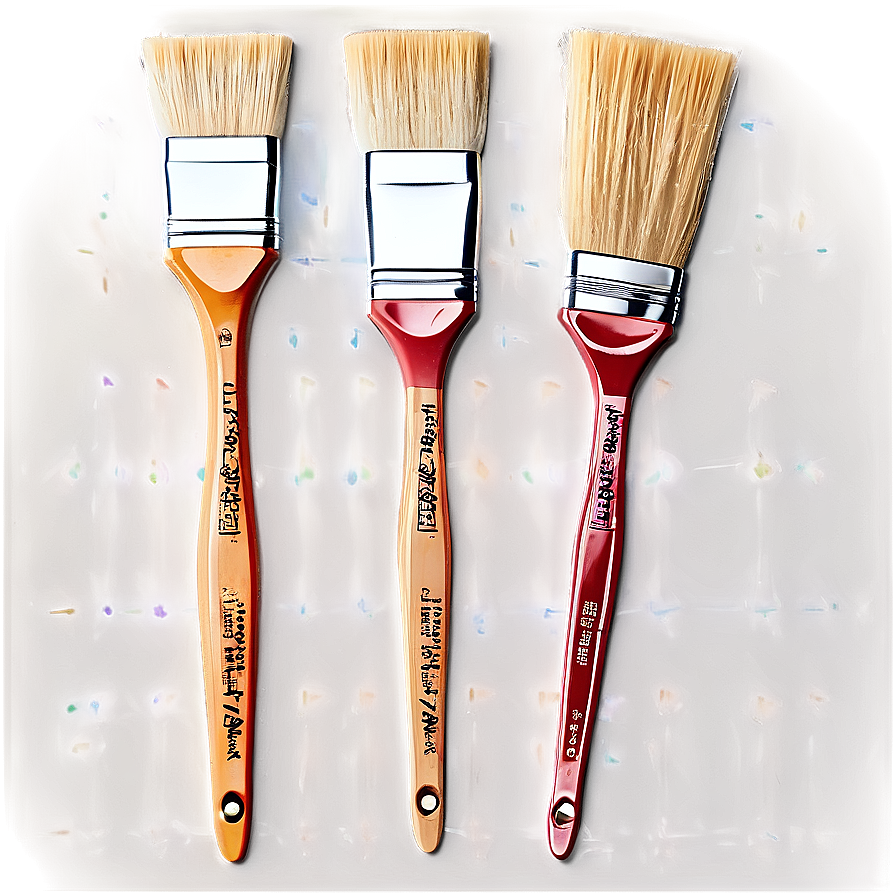 Short Handle Paint Brushes Png Ugh36