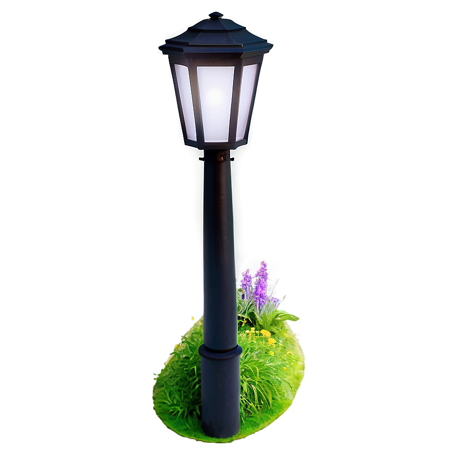 Short Pathway Light Post Png Odr48