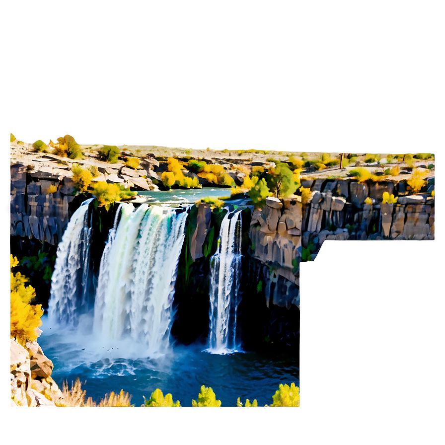 Shoshone Falls Idaho Waterfall Png 92