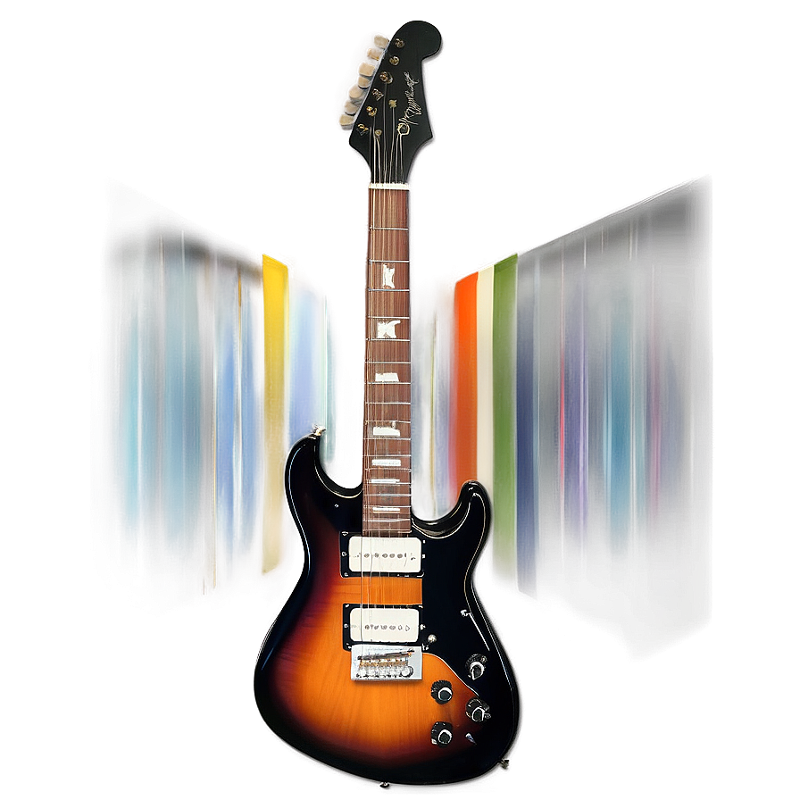 Showtime Rock Guitar Png 26