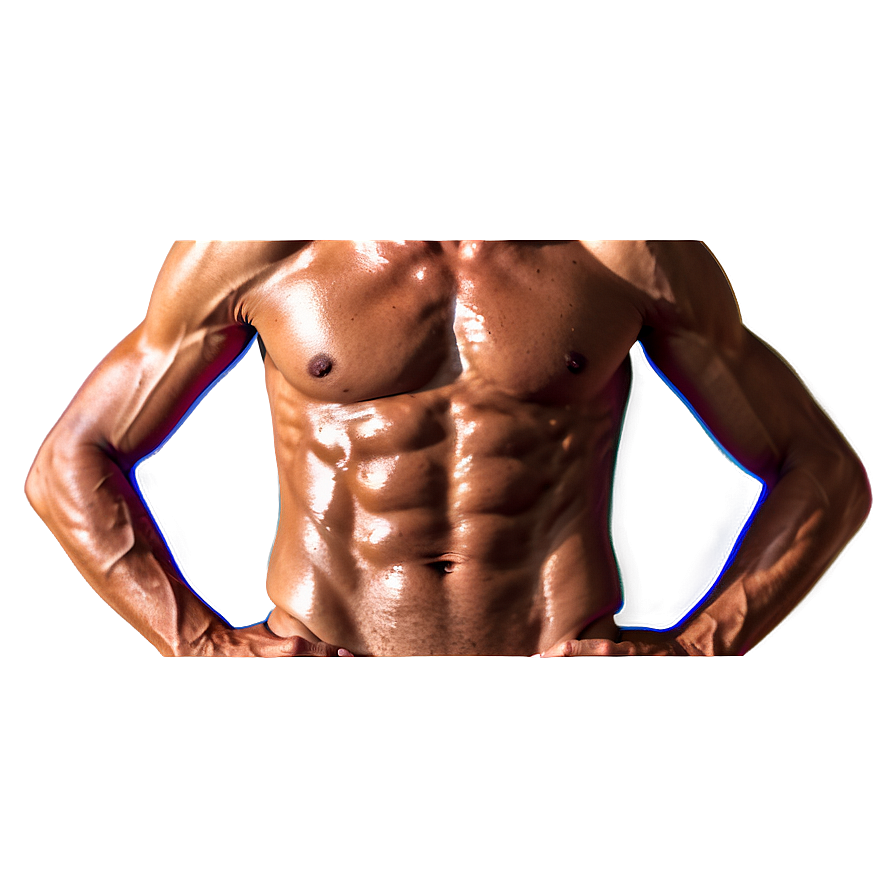 Shredded Abs Png 06112024