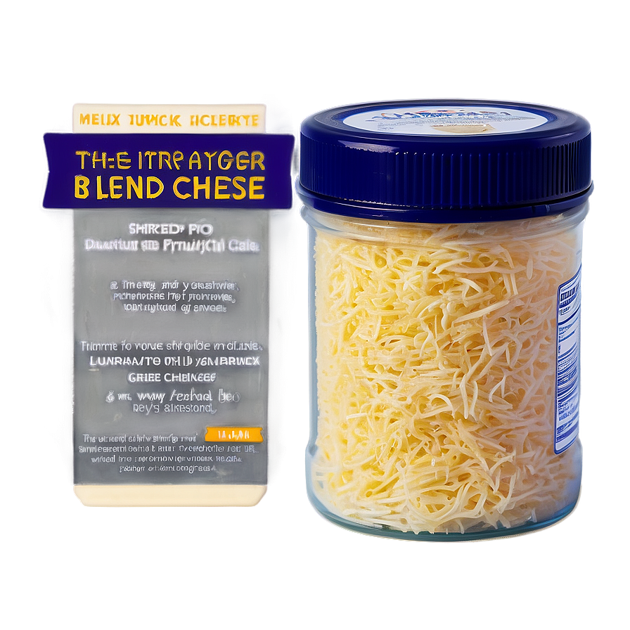 Shredded Cheese Blend Png 06132024