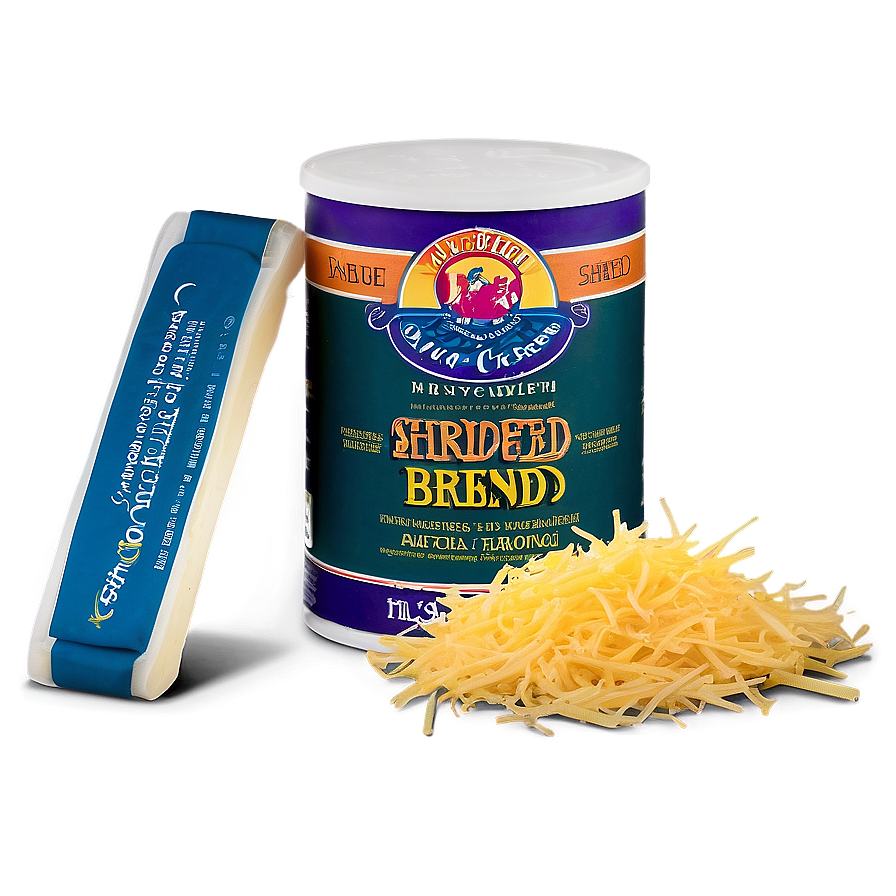 Shredded Cheese Blend Png 12