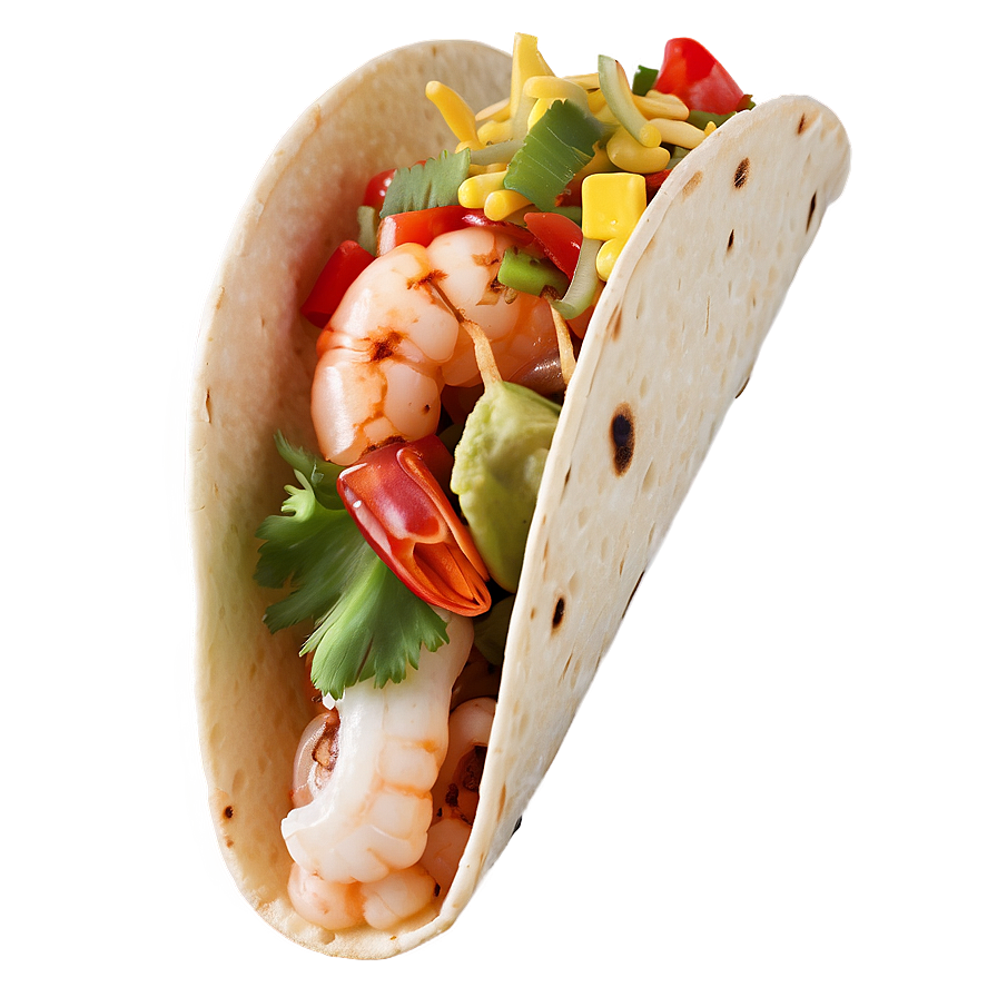 Shrimp Taco Png Jab