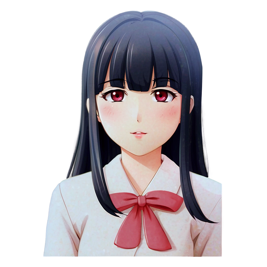 Shy Anime Character Blush Png Vyx