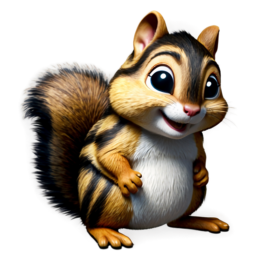 Shy Chipmunk Cartoon Png Xaa