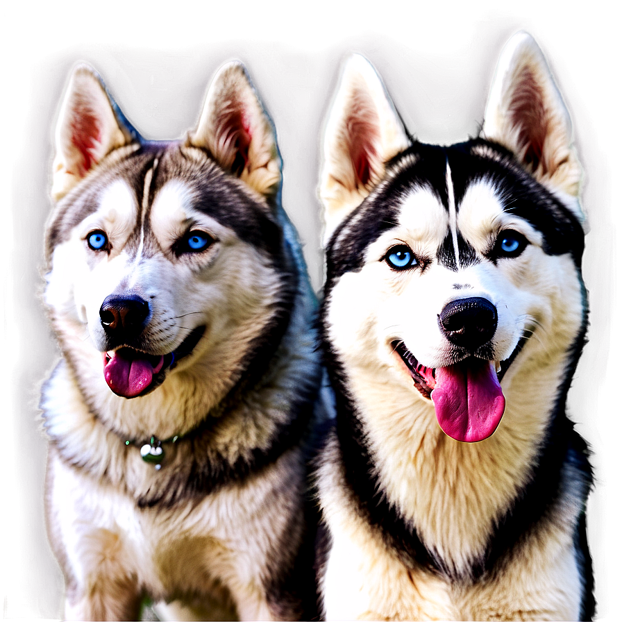 Siberian Husky Family Png Ohh