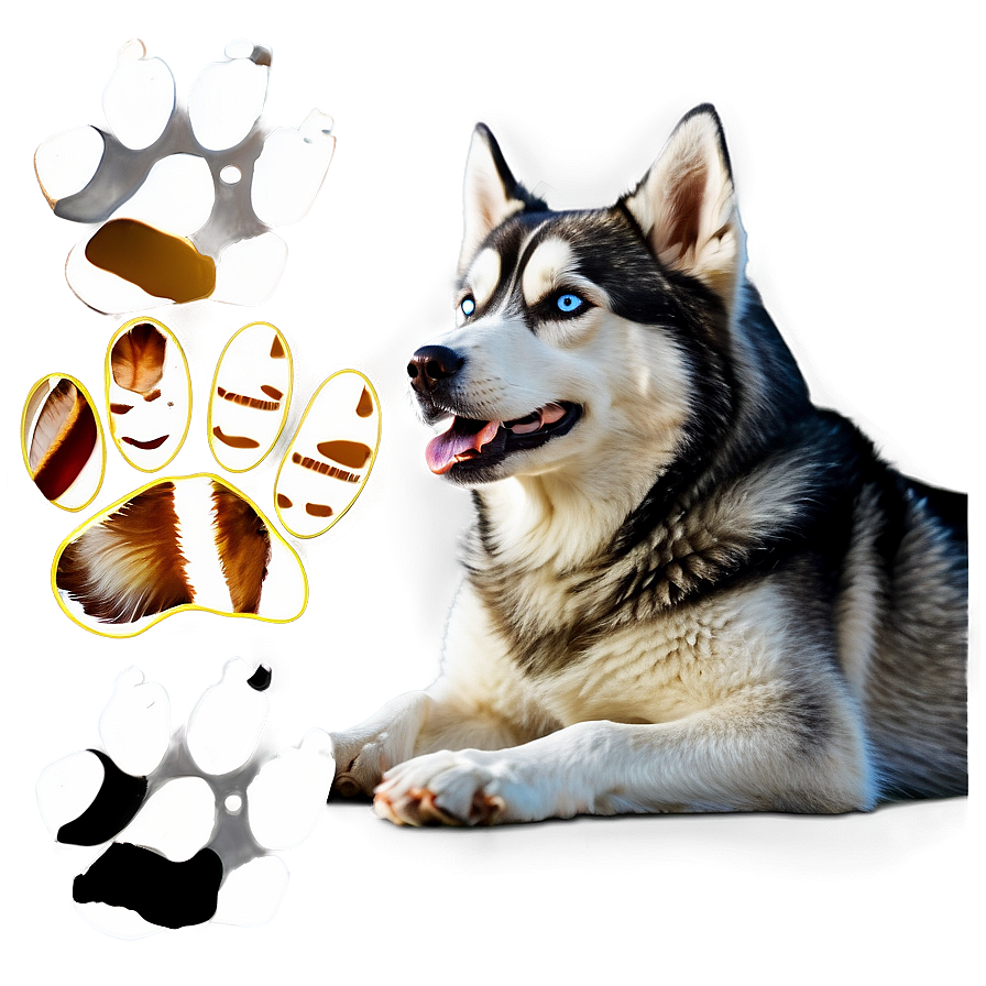 Siberian Husky Paws Png 26