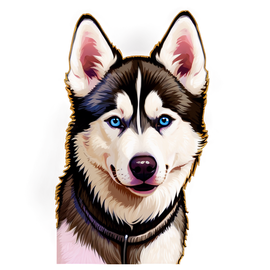 Siberian Husky Png 06112024