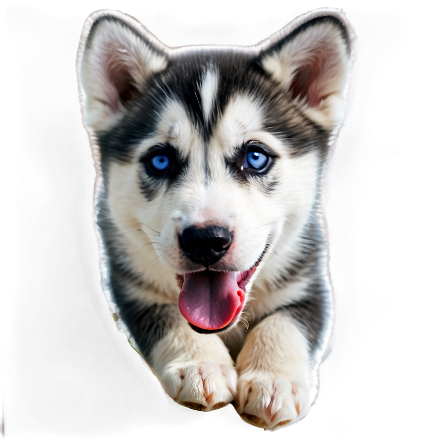 Siberian Husky Puppy Png 17