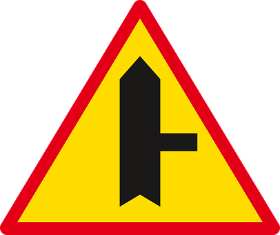 Side Road Traffic Sign