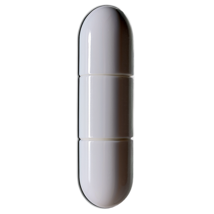 Side View White Capsule Png Yxh