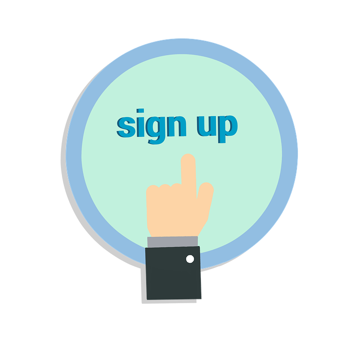 Sign Up Button Graphic