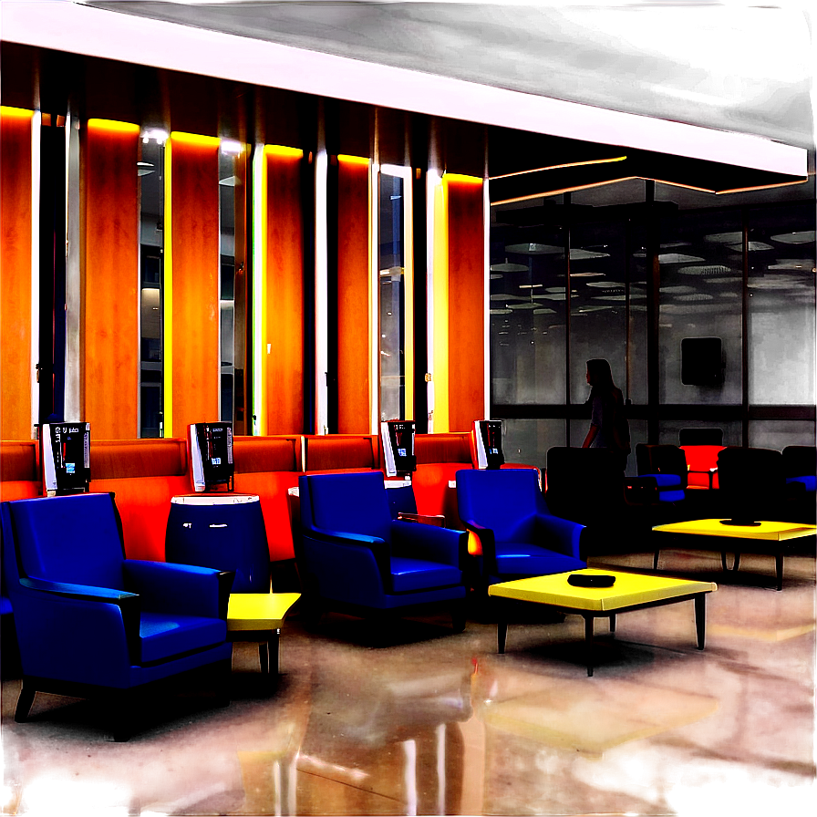 Silent Airport Lounge Area Png Mvu